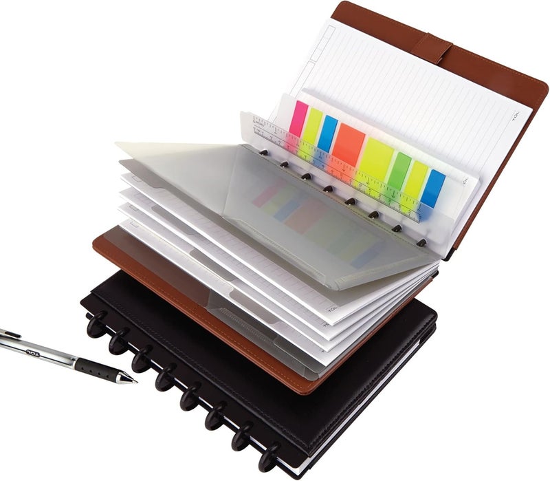 TUL Custom Note-Taking System Discbound Refill Pages, 5.5" x 8.5" Junior Size, Narrow Ruled, 100 Pages (50 Sheets) White - Image 3